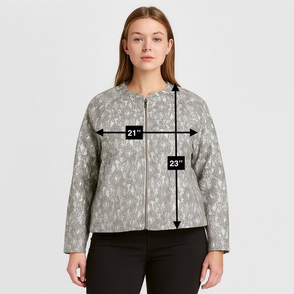 Banana Republic Blazer Size XL Zip Down - Picture 2 of 8